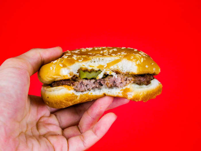 The sesame seed bun was also a nice addition, and the beef did impart a strong and distinctive flavor onto this burger.