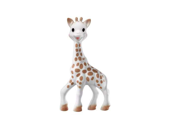 A giraffe teether