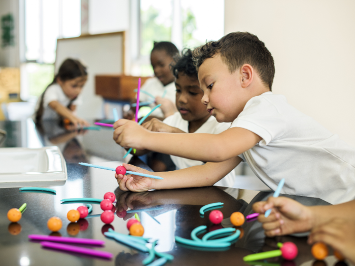 Toys and games are key to the development of preschoolers and kindergarteners, but not typically given to teachers by their schools.