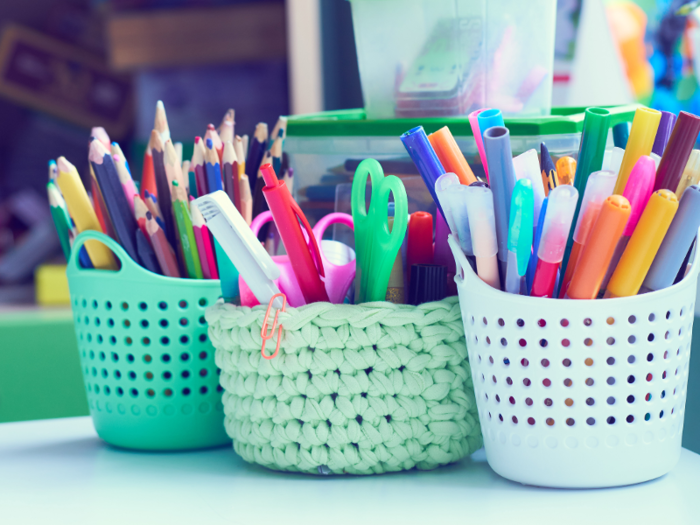 It’s common for teachers to bring extra supplies for their students just in case they forget their supplies.