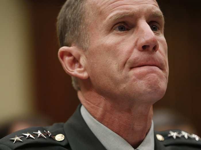 In January 2019, Trump said retired four-star General Stanley McChrystal, who led US forces in Afghanistan between 2009 and 2010, was fired by former President Barack Obama "like a dog." He also said his final assignment was a total bust, that he was a Hilary Clinton lover, and he was known for his "big dumb mouth."