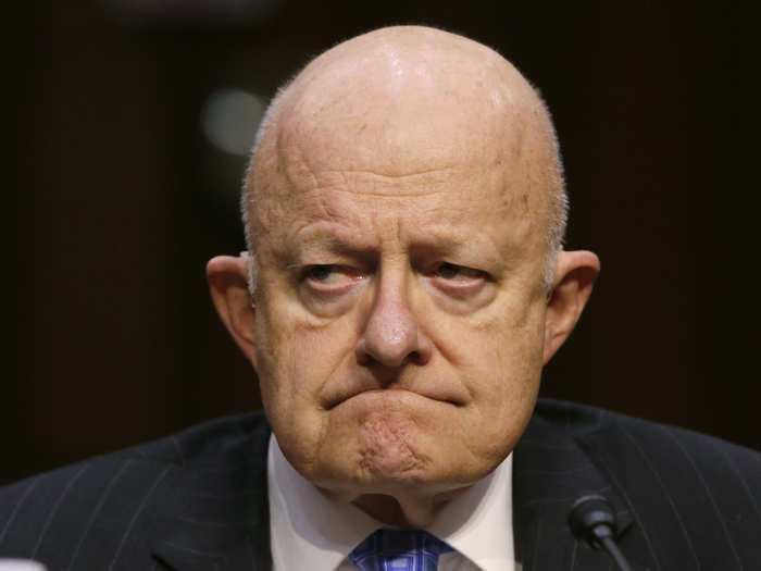 In April 2018, Trump called James Clapper, the former director of national intelligence, "a lying machine." Trump was referring to Clapper