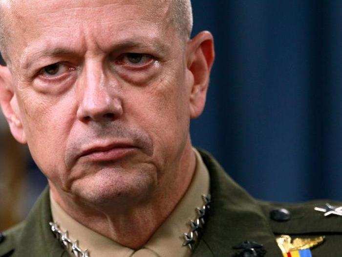 In July 2016, Trump took aim at retired four-star General John Allen. "You know who he is? He