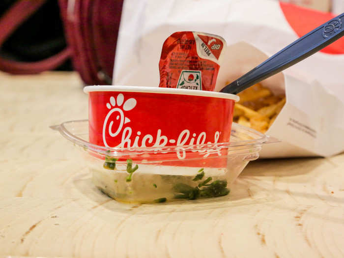 Chick-fil-A has solid, if limited, options for vegetarians looking for chicken-free chow. Its veggie options are also relatively nutritionally varied: there