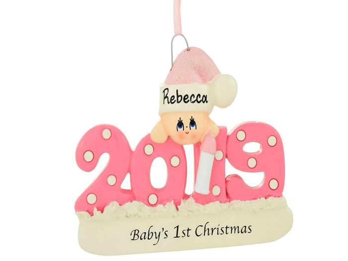 An ornament to celebrate baby