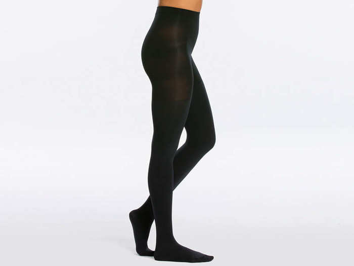 Spanx Luxe Leg Blackout Mid-Thigh Shaping Tights