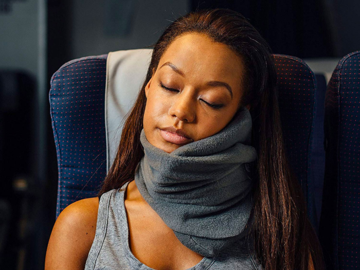 A comfortable travel pillow