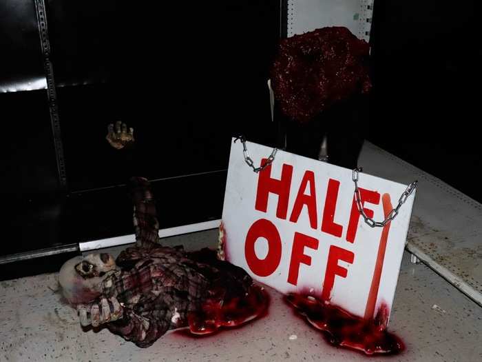 The idea of a retailer closing before its time is spooky enough. The addition of blood-hungry zombies to the story made it all the better.