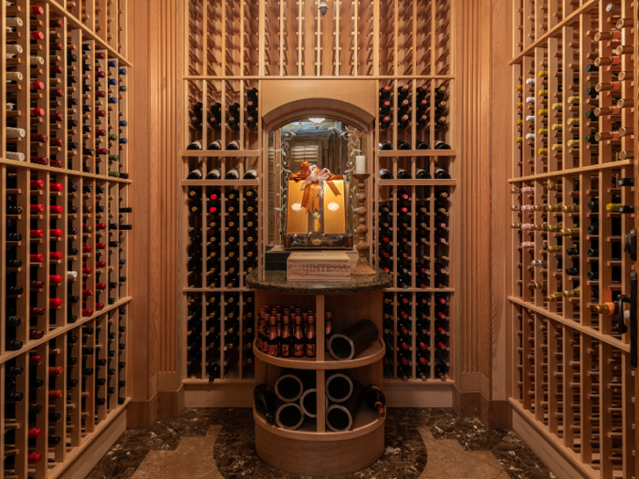 ...900-bottle wine room…