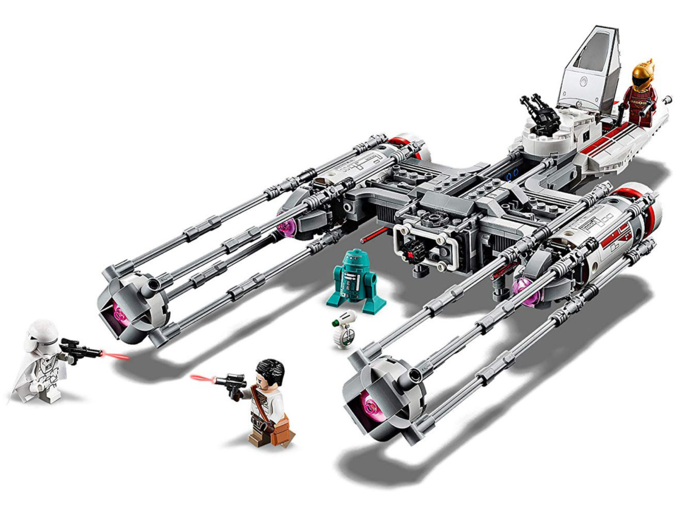 A Lego Y-Wing Starfighter kit