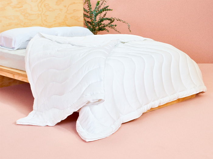 A soft, cloud-like comforter