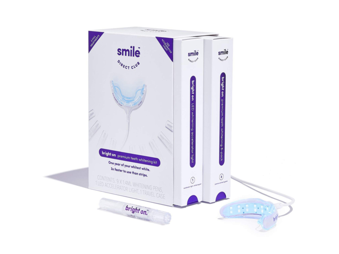 A professional-quality teeth whitening kit