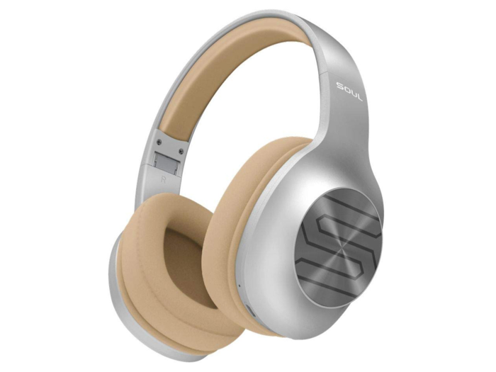 A sleek pair of wireless headphones