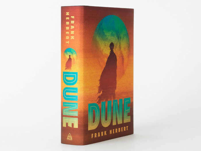 A deluxe hardcover version of a bestselling sci-fi novel