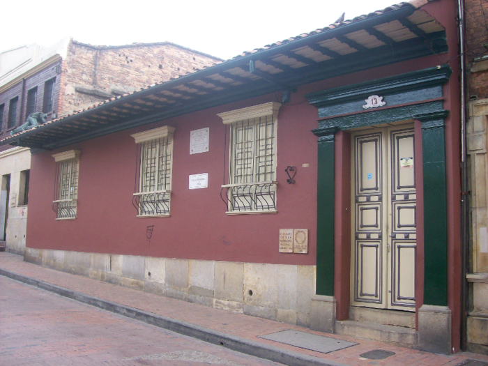 Bogota, Colombia — The Casa de la Poesia is said to be haunted by the poet who once lived there.