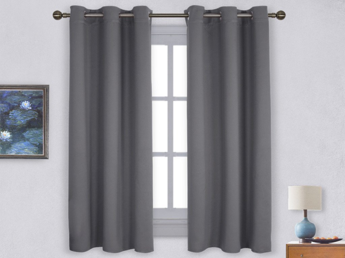 Blackout curtains for their room