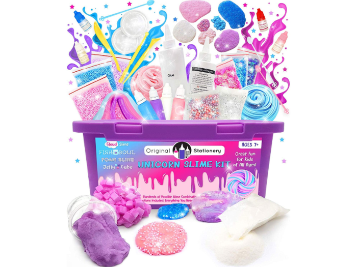 A slime-making kit