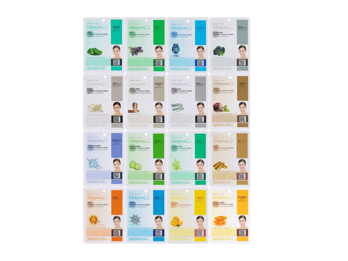 A set of Korean sheet masks