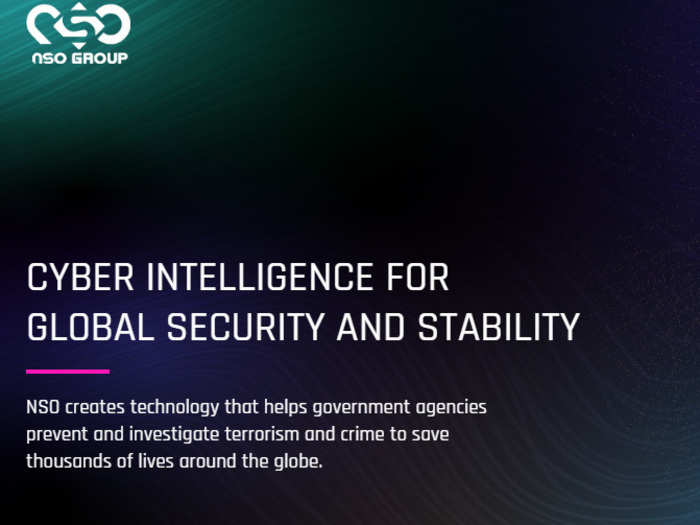 ​NSO Group’s official website states, “NSO creates technology that helps government agencies prevent and investigate terrorism and crime to save thousands of lives around the globe.”