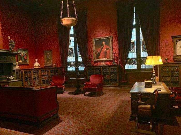 Morgan kept his favorite works of art in his personal study. He also used the room for meetings with friends, art dealers, and colleagues.