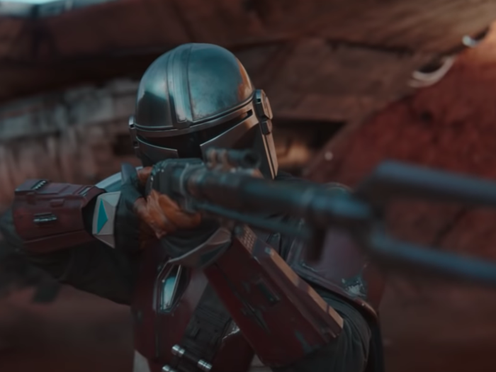 2. "The Mandalorian" — Disney Plus, November 12