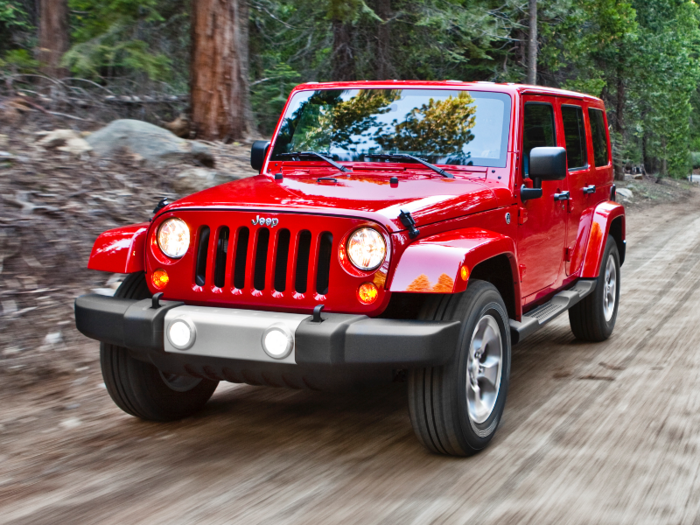 1. Jeep Wrangler Unlimited