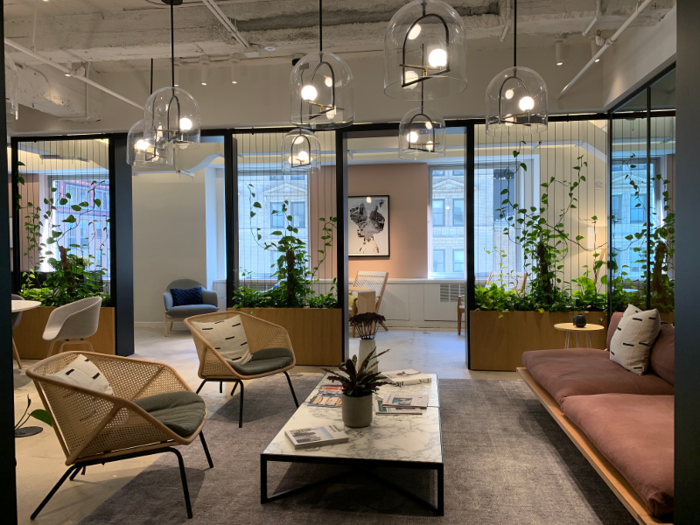 According to LiVigne, one of the things that makes Convene stand out in the coworking world is the unique design of the space.