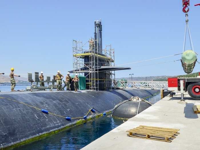 During the inactivation process, Puget Sound Naval Shipyard and Intermediate Maintenance Facility will de-fuel the submarine, with the hull retained in safe storage until decommissioning.