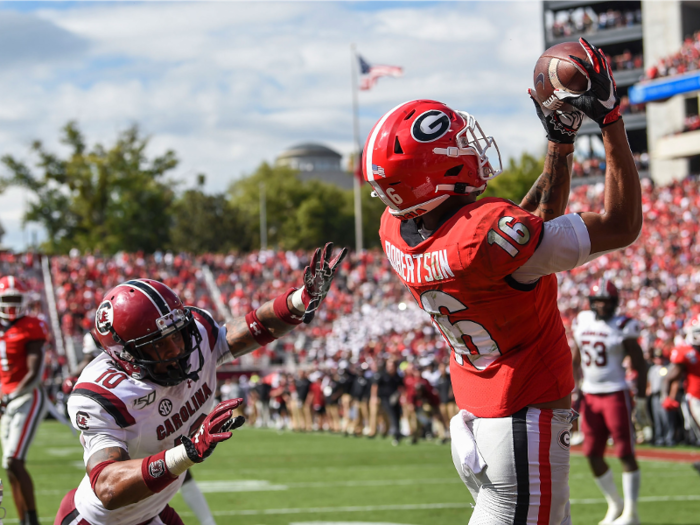 Georgia (-6.5) over Florida