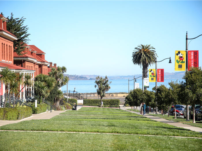 The Presidio National Park is unlike other national parks in the US — it