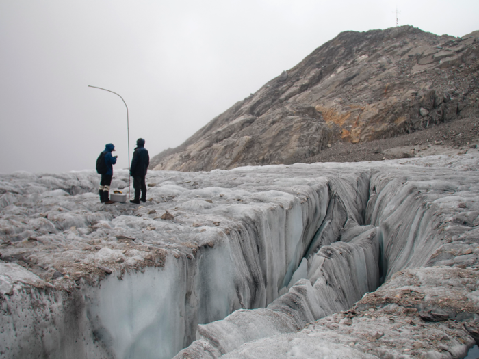 Elsewhere in China, scientists say the Baishui Glacier, on the Jade Dragon Snow Mountain, is one of the fastest melting glaciers in the world, due to climate change and the mountain