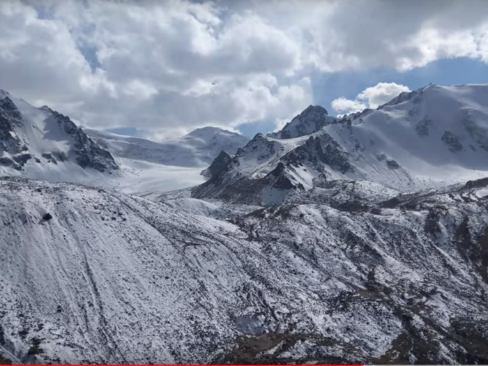 In Kazakhstan, above the city of Almaty, the Tuyuksu Glacier, which is about 1.5 miles long, is "melting like mad", The New York Times reported in January 2019. It