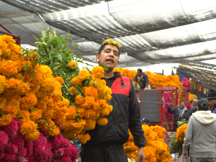 Last year, the family sold over 230,000 flowers.