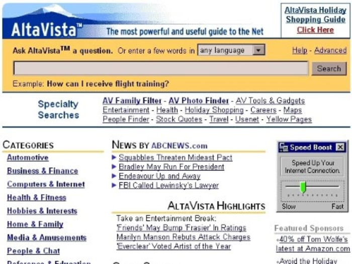 2013: AltaVista