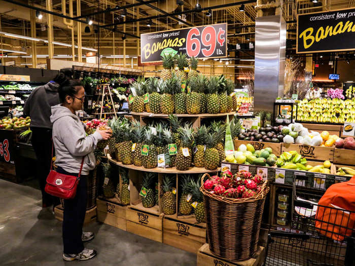 The produce was also displayed in creative ways that inspired the inner chef in me. Each kind of item had its home, and each home had personality.