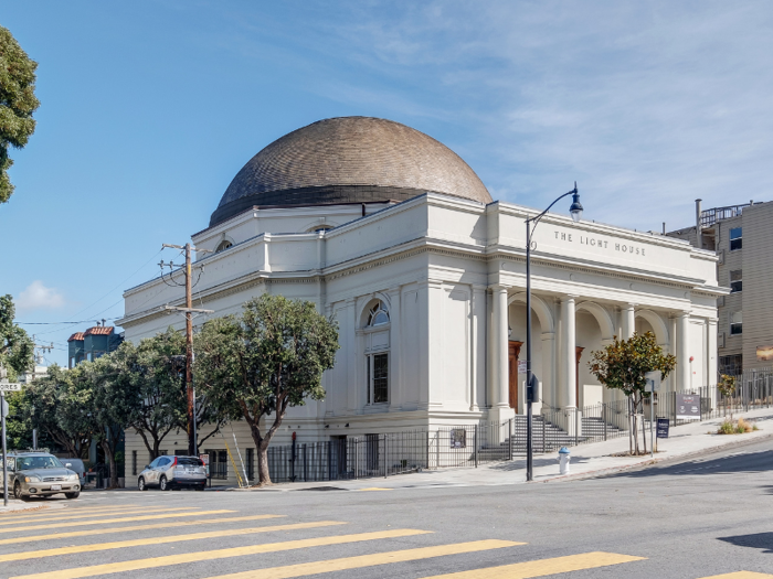 The building was built in 1915 and later housed a Christian Science church.