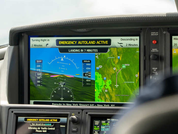 The screens offer a ton of information so that the anxious passengers who may not otherwise know how to read the avionics screens can understand when to expect turns or descents. They