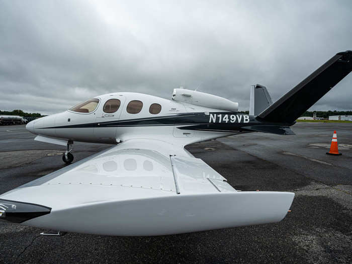 It really is a small plane, with a wingspan of 38.7 feet. It