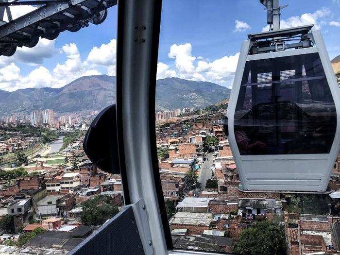 Alvarez Correa said the success of the cable cars can be seen by how popular they are: "When you go to the metro stations that also have the cable cars at rush hour, they are absolutely packed. They are full. I think that indicates that it works."