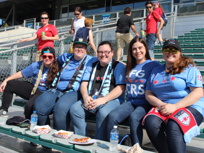 A group of fans told Business Insider they drove nearly 13 hours to be there to support the Red Stars.