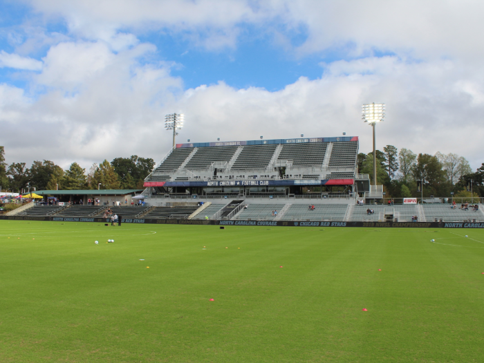 According to the NC Courage