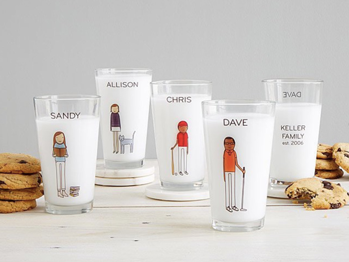 Tumblers personalized for family members