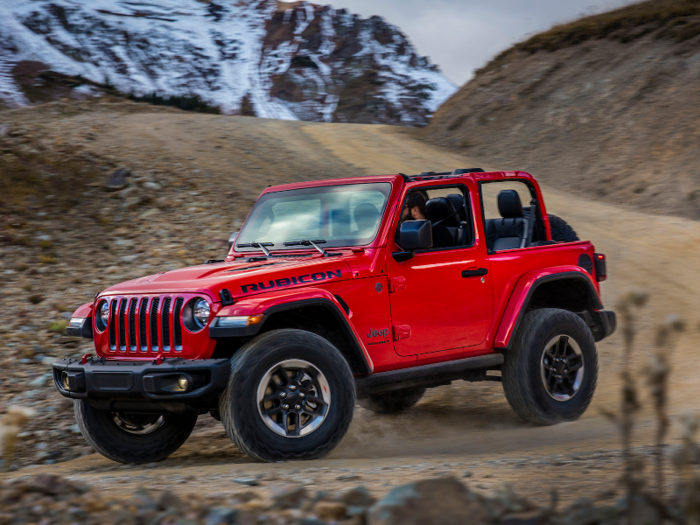 2. Jeep Wrangler: 31.5% depreciation. Difference: $10,203.