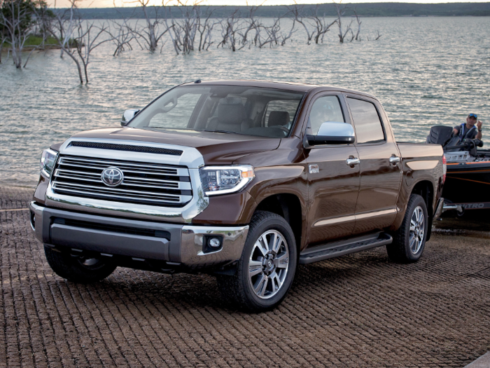 4. Toyota Tundra: 35.9% depreciation. Difference: $15,136.