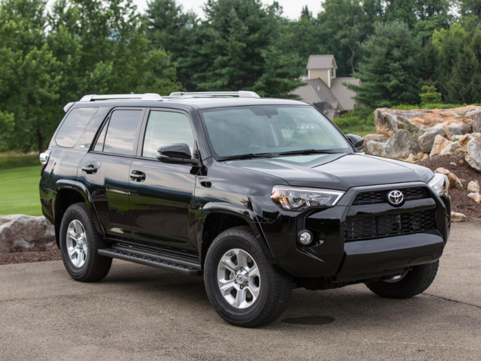 5. Toyota 4Runner: 36.5% depreciation. Difference: $15,132.