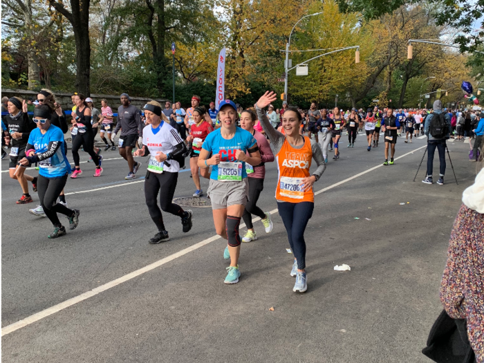 For Lydia, it was a time of reckoning. When approaching the cheering squad, I did not look too happy. Everything hurt, and when I was asked what I needed, I simply said "I just need to be done running."