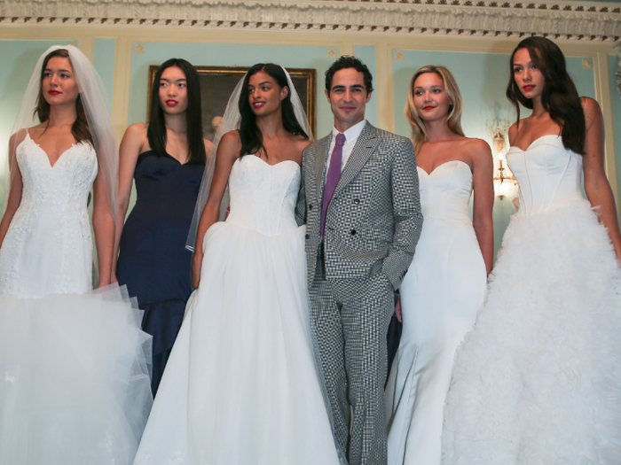 Posen also launched an affordable bridal collection with David