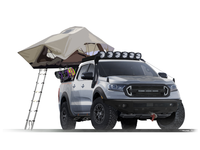 The RTR Rambler Ford Ranger is for owners who want to “enjoy the great outdoors – taking adventure to the next level and beyond,” according to the automaker.