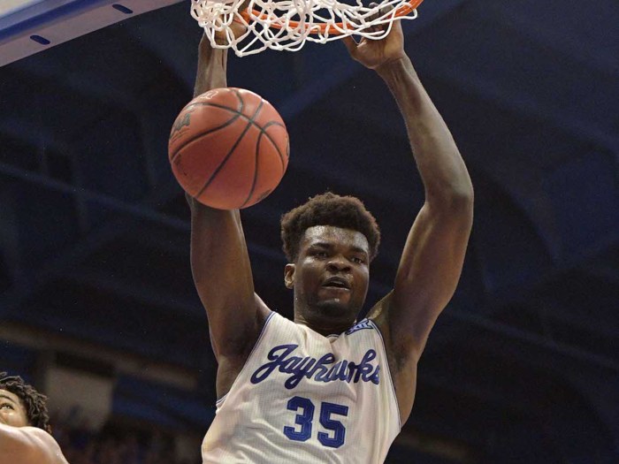 10. Udoka Azubuike — Kansas Jayhawks