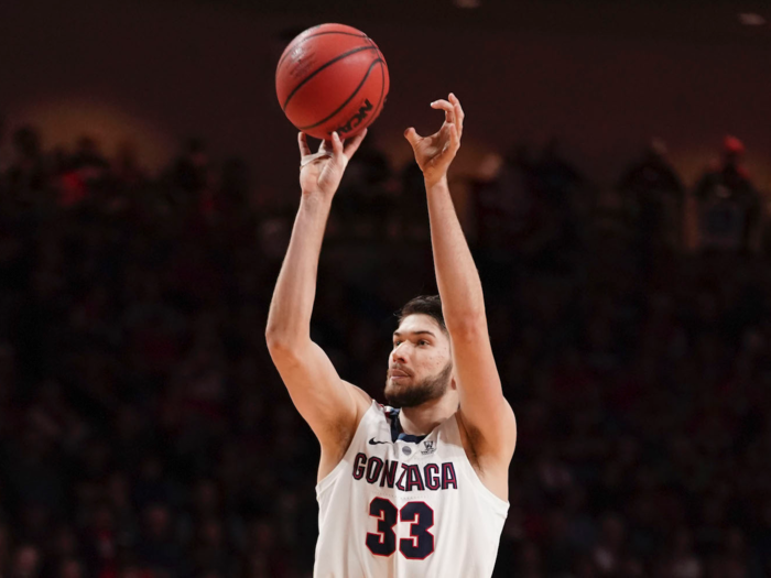 11. Killian Tillie — Gonzaga Bulldogs